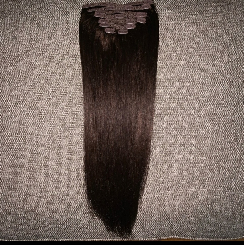EUC Bellami Magnifica Clip-In Hair Extensions